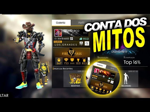 Godkill: ID Free Fire, nome real, redes sociais, estatísticas e muito mais