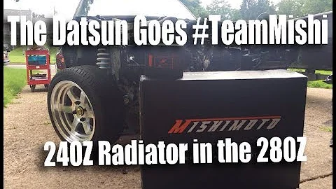240Z Mishimoto Radiator in the 280Z (The Z Gets Sponsored!)
