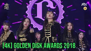 [ 4K LIVE ] GFRIEND - Fingertip - (180110 JTBC 32nd Golden Disk Awards 2018)