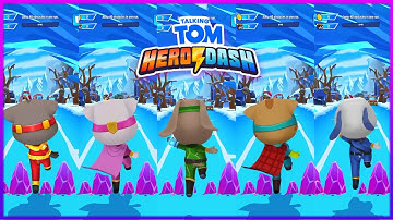 TALKING TOM HERO DASH - SPECIAL EVENT OBSTACLE CRAZY | ALL HERO JUMP EVENT MISSION | GAMING STUDY