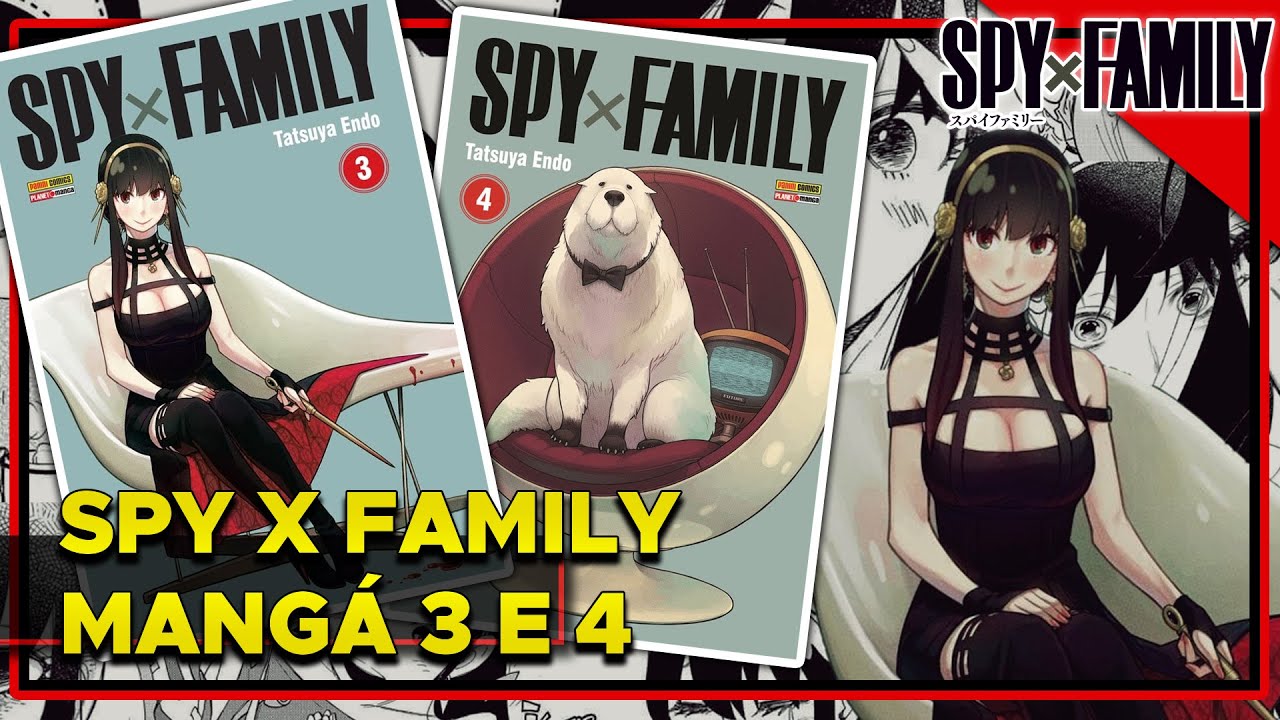 Spy X Family Mangá 3 e 4 | Unbox Review - YouTube