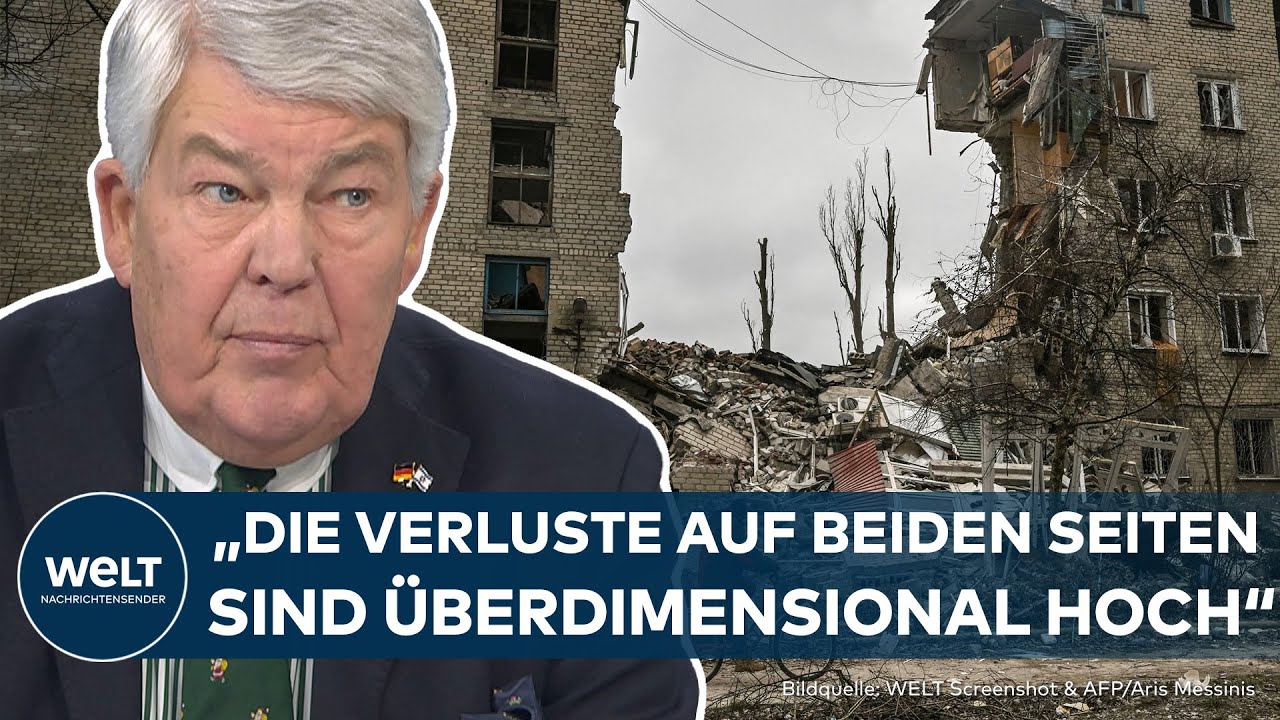 AWDIJIWKA: Dieser Deutsche fährt freiwillig in die umkämpfteste Stadt der Ukraine | WELT Reporter