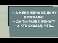 - А меня жена из дома прогнала! Сборник Свежих Анекдотов! Юмор!