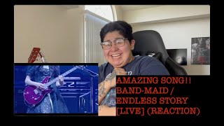 REALLY BEAUTIFUL SONG! BAND-MAID / endless story [Live] (Reaction)