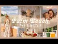 PALM BEACH WEEKEND | beach time, yummy eats, &amp; exploring!