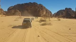 A tour in Algeria desert DJANET with amazing Touareg music