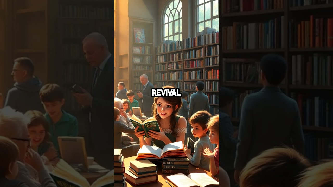 Why Bookshops Are Making a Comeback: The Tactile Experience!