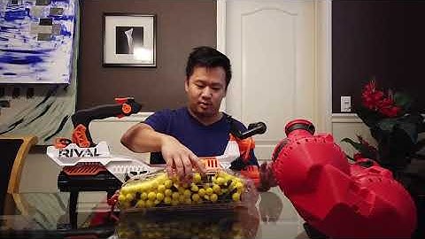 Absurd Innovation #6: 1,200 Round Nerf Rival Prometheus with 3DPrinted Solid God Hopper