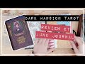 Le tarot et moi  junk journal du dark mansion tarot