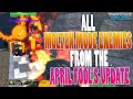 Every single MOLTEN MODE ENEMY from the APRIL FOOLS UPDATE!! (Tower Defense Simulator - ROBLOX)