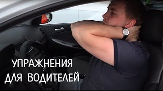 Упражнения для тех кто за рулем. Почему болит спина?