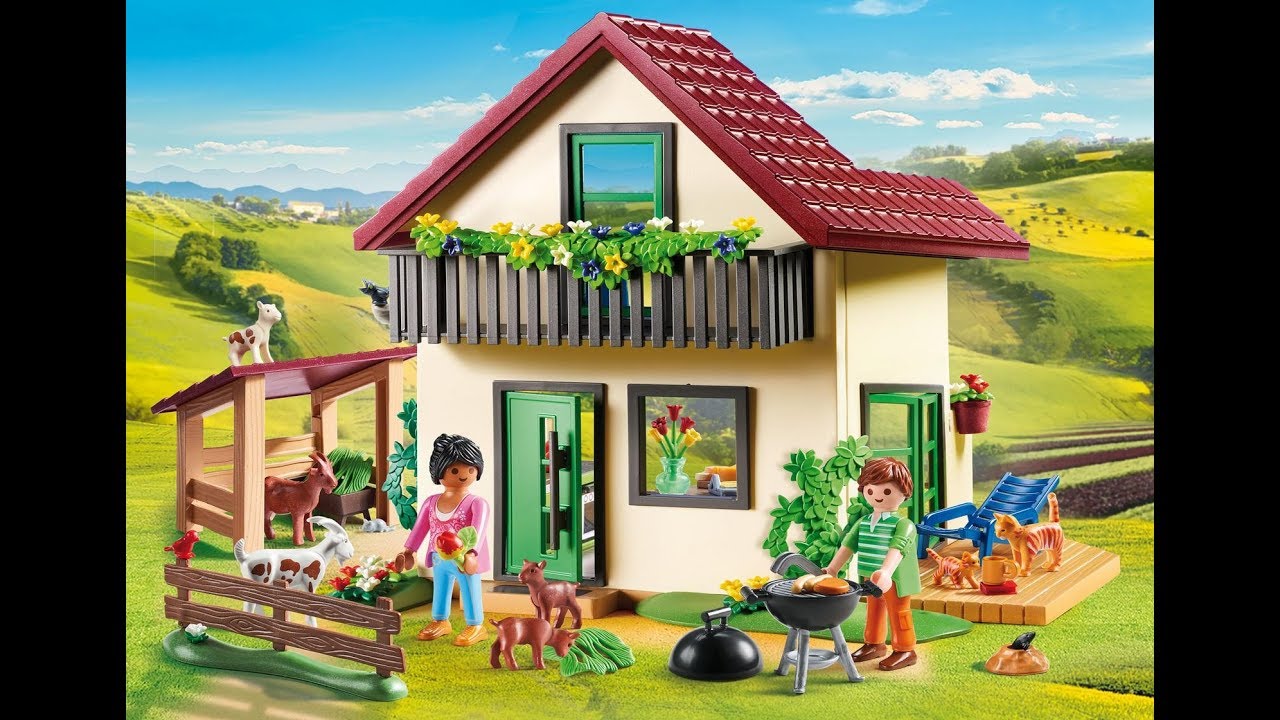 maison ferme playmobil