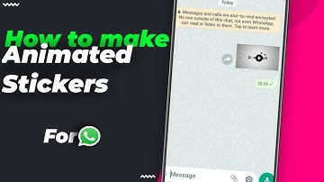 How to make animated Stickers for whatsapp | Zeo Tech