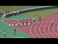20160709 国体標準突破記録会 男子100m 1