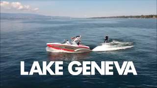 Lake Geneva wakesurf session