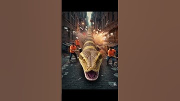 rescue gaint python from log  #foryou #animals #funny #shorts