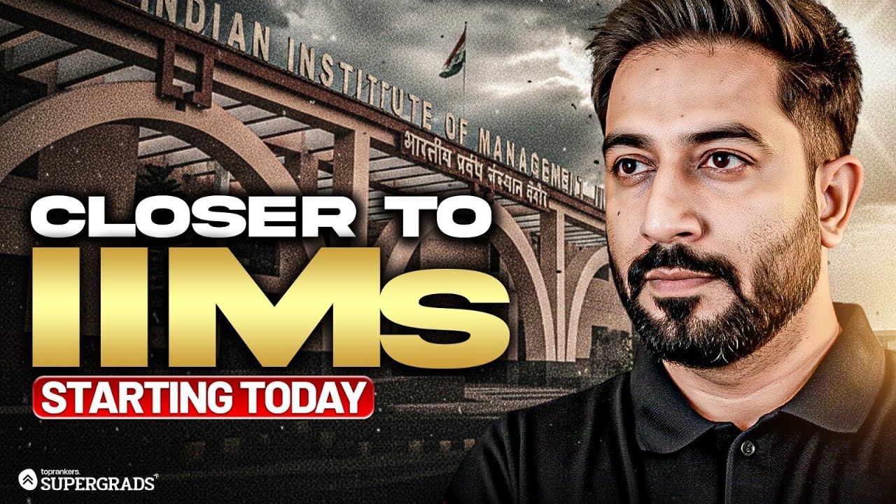 Closer to IIMs — Starting Today 🔥 LIVE @ 6 PM | Supergrads IPM Test Series & Lighthouse Mentorship