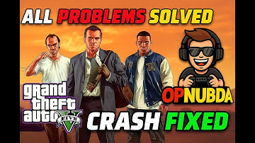 GTA V Crash Fix 2025 – GTA V Not  Launching/ Freezing / Mods Crash #gta #solution #crash