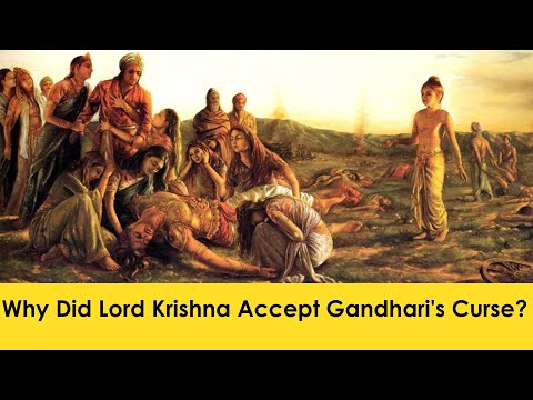 Video: Waarom vervloekte Gandhari Krishna?