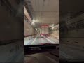 Truck Scrapes the entire length of the summer tunnel in Massachusetts