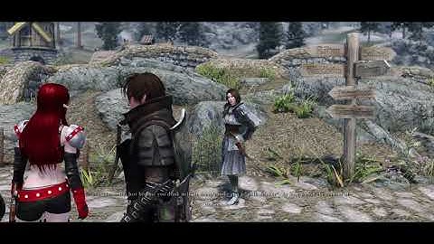 Serana explains milk drinker to Sofia (Serana Dialogue Add-On)