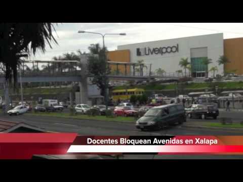 Docentes Bloquean Avenidas En Xalapa @Filomedios