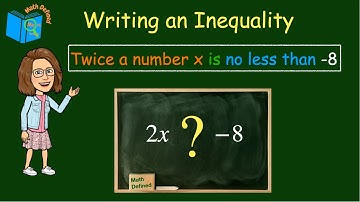 Schrijven en vertalen van ongelijkheden | Wiskunde gedefinieerd met mevrouw C | 7.EE.B.4