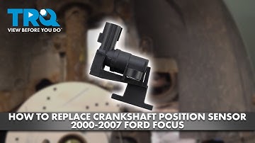 How to Replace Crankshaft Position Sensor 2000-2007 Ford Focus