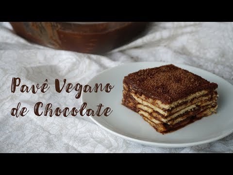 PAVÊ VEGANO DE CHOCOLATE (fácil e acessível)