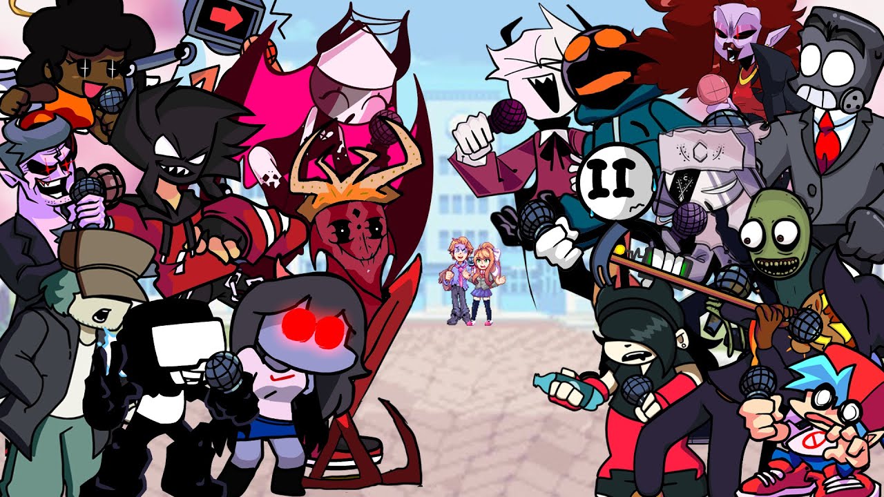 FNF Dreams of Roses But Different Characters Sing It (Everyone Sings