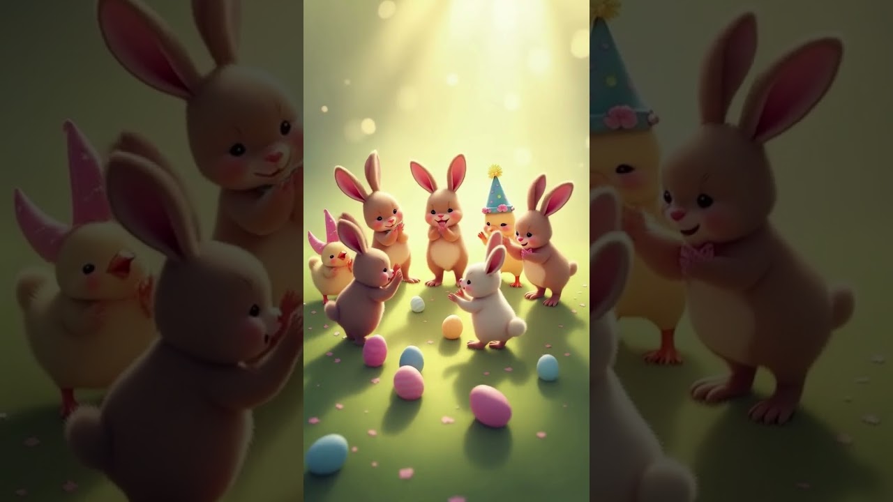 Easter Ambience Full of Hidden Eggs and Joyful Hunt Moments
