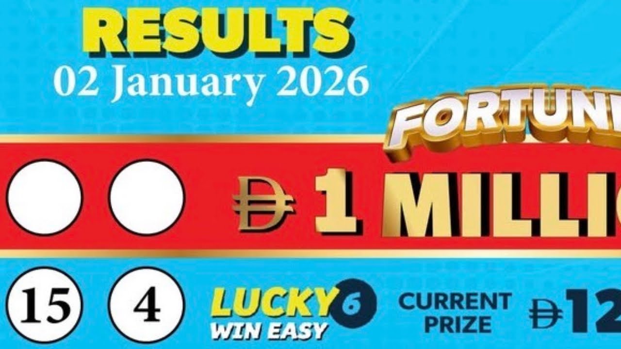 GONEW DRAW RESULTS TODAY | JANUARY 02, 2026