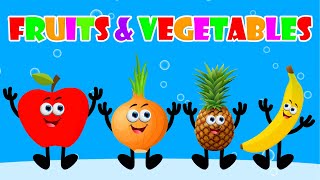 Fruits and Vegetables Names - Learn Fruits And Vegetables English Vocabulary | #fruits #vegetables