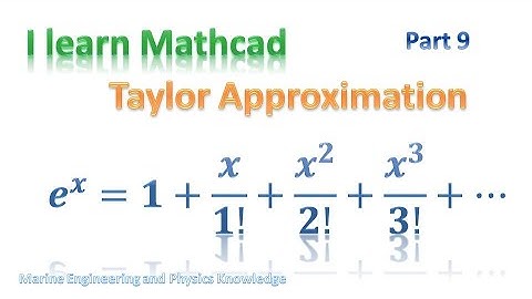 Expanding any function using mathcad