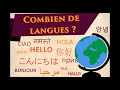 Combien de langues sont parles aujourdhui 
