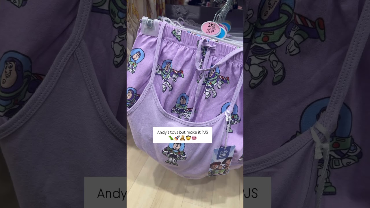 Disney Toy Story PJ collection at primark stores ✨🩷