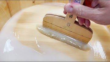 Preparing Wheat Starch Paste for Lining — Japanese method