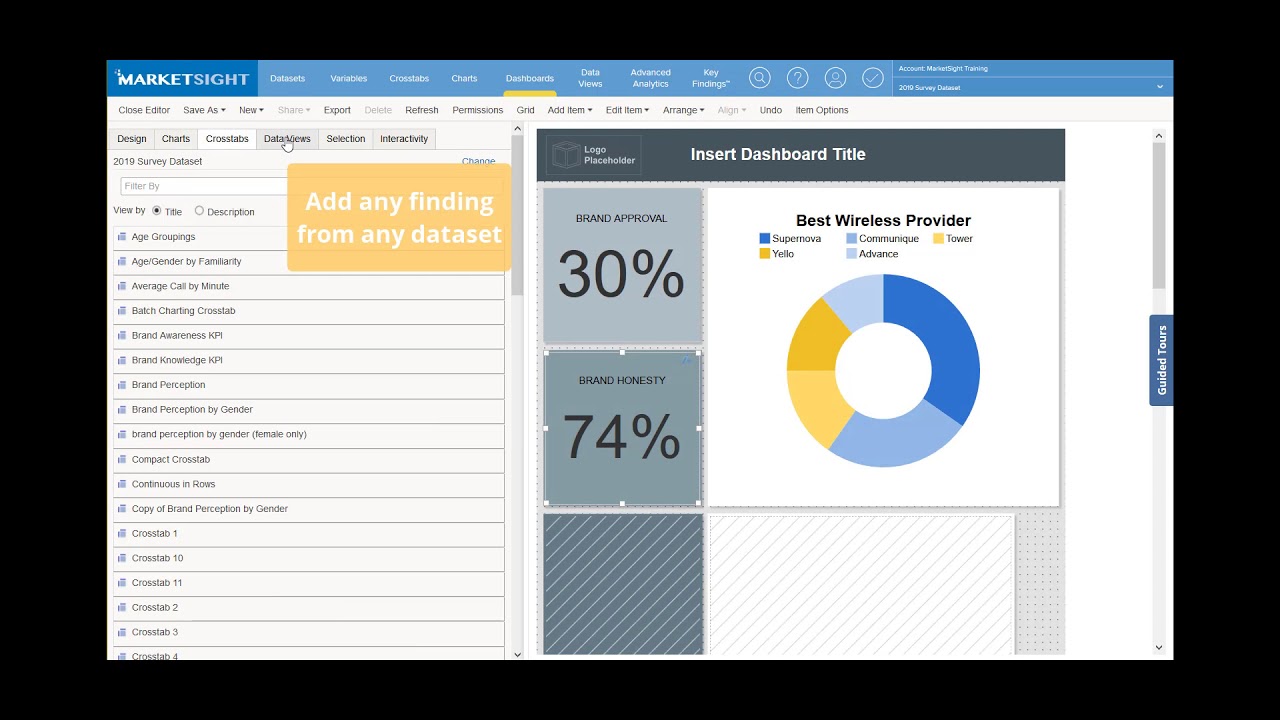 MarketSight - Dashboard Designer - YouTube