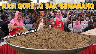 MASAK BESAR NASI GORENG BARENG WALIKOTA SEMARANG! RIBUAN WARGA ANTRI.