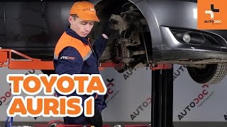 TOYOTA AURIS video tutorials and repair manuals - keeping your car in tip-top shape