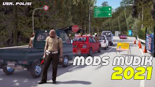 BERTUGAS JADI POLISI SAAT MUDIK 2021 - GTA V MODS INDONESIA