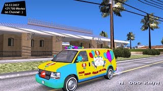 GTA V Vapid Speedo & Clown Van Grand Theft Auto San Andreas GTA SA MOD _REVIEW