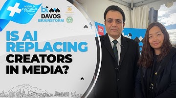#BTAtDavos2025| Generative AI Vs Human Creativity In Media