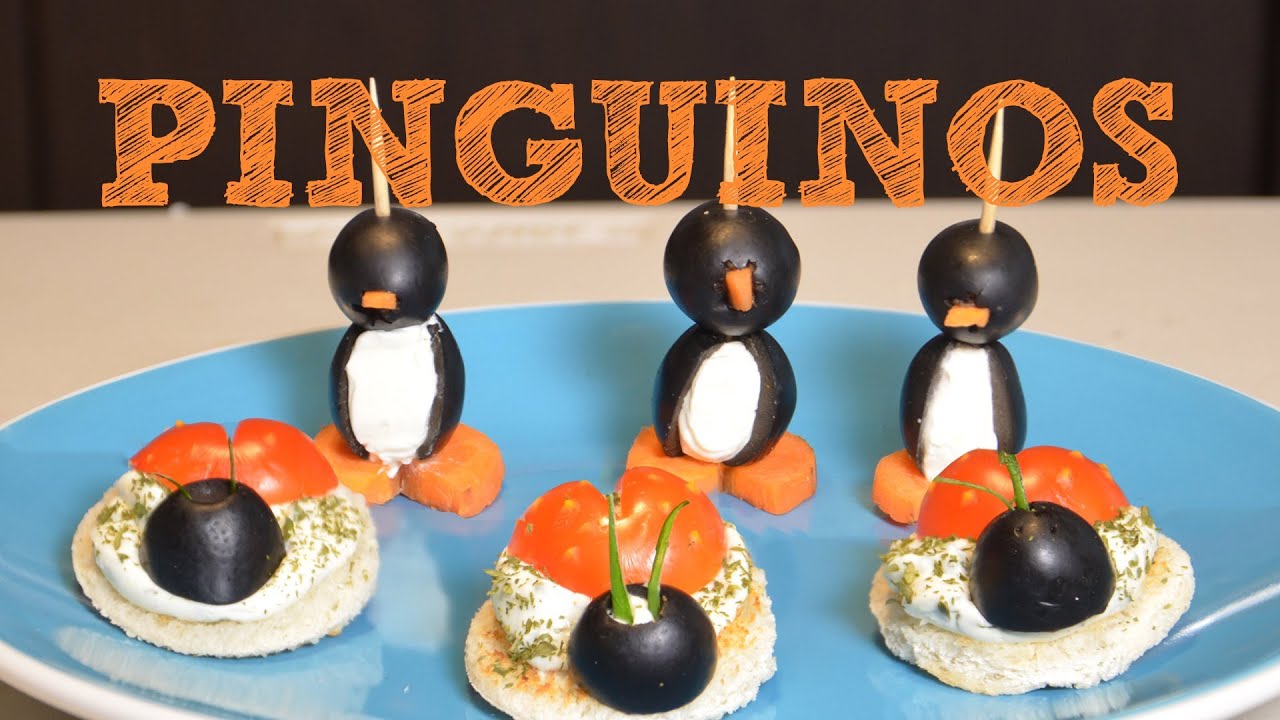 Bocadillos Pinguinos Y Catarinas Rectas De Cocina Faciles Youtube