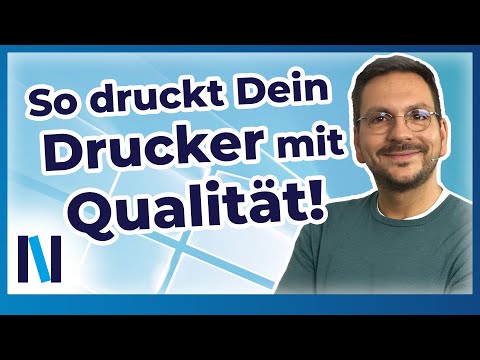 Video: So Verbessern Sie Die Druckqualität Ihres Druckers