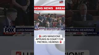 BREAKING: Mangione appears in court for pretrial hearing. #breaking #news #luigi #mangione