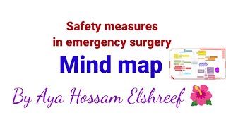 Mind map : Safety measures in emergency surgery 