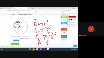 IXL S 7 Area and Circumference of a Circle