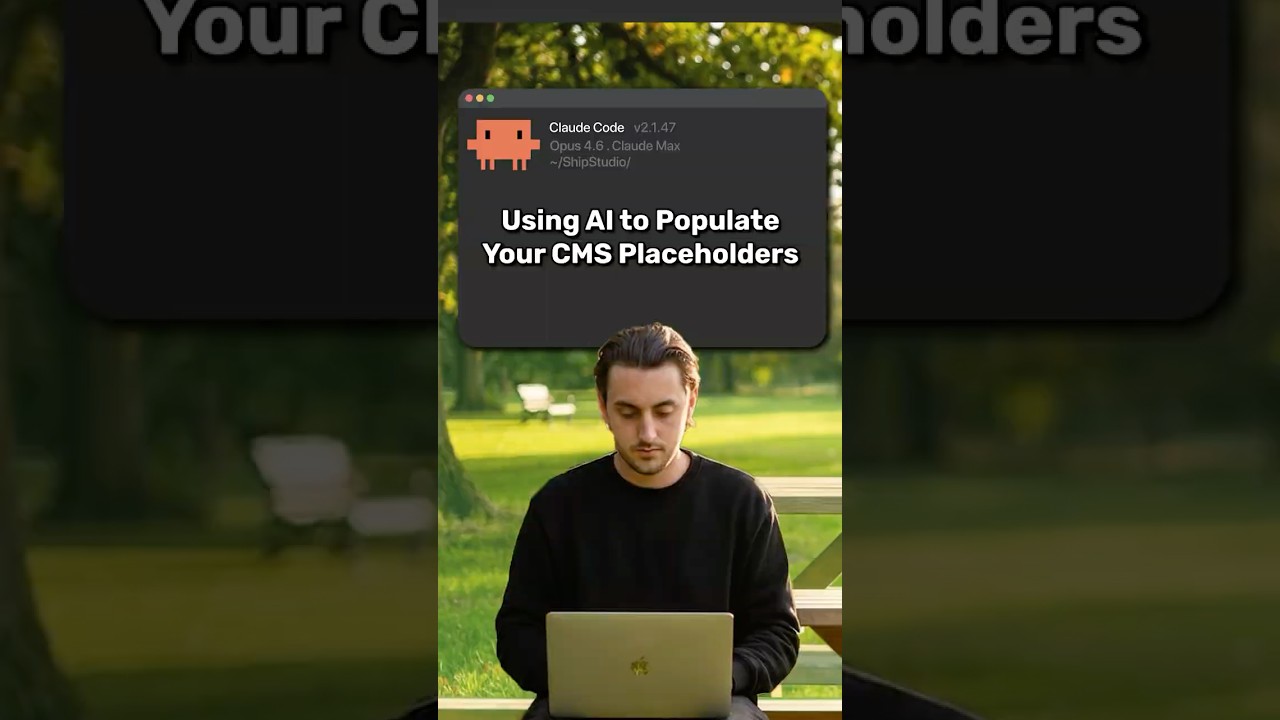 Using AI to Populate Your CMS Placeholders