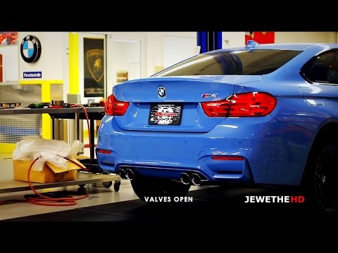 LOUD 2015 BMW M4 F82 Coupe W/ Fabspeed Valvetronic Exhaust REVVING!